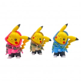 فیگور پوکمون پیکاچو Pikachu مجموعه 3 عددی